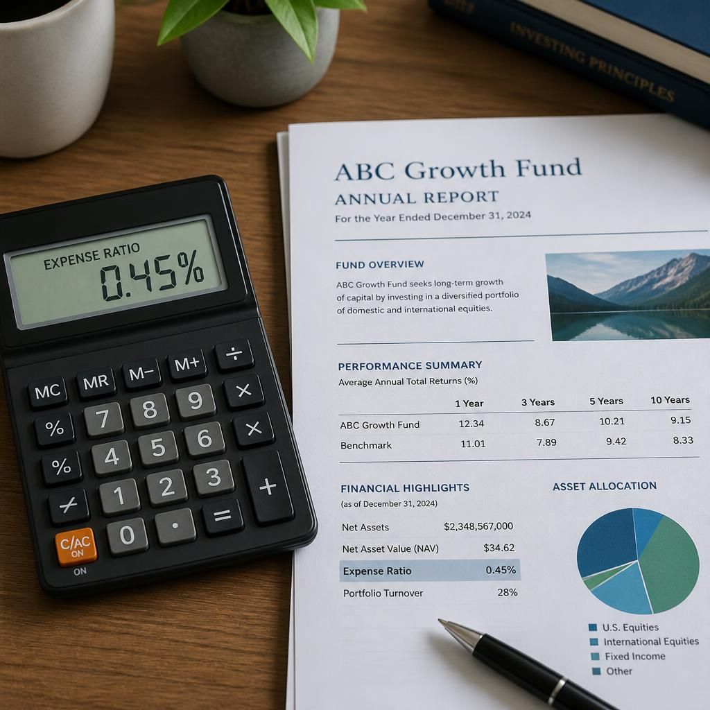 Cálculo del TER y gastos anuales de un fondo de inversión